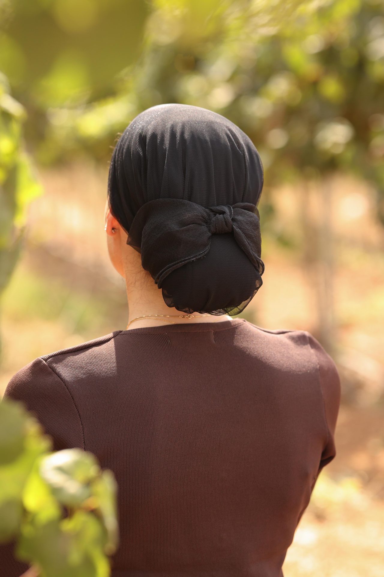 גומיית פפיון אחורי למטפחת